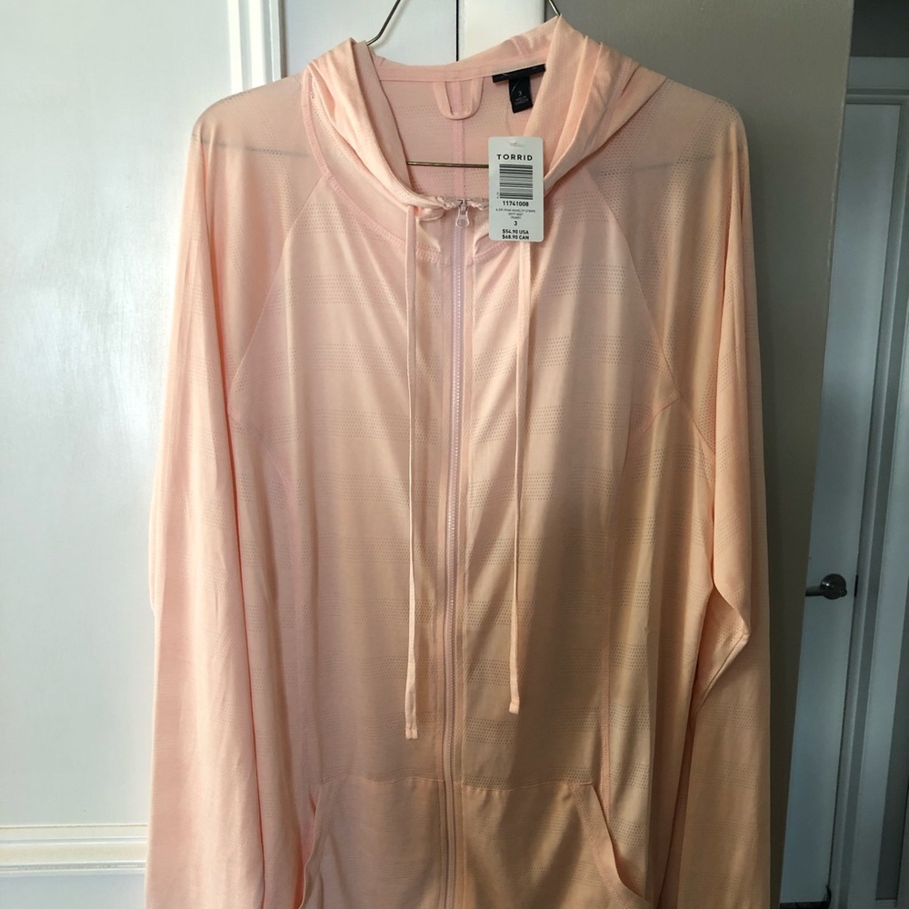 NWT- Torrid Long Sleeve Workout Hoodie